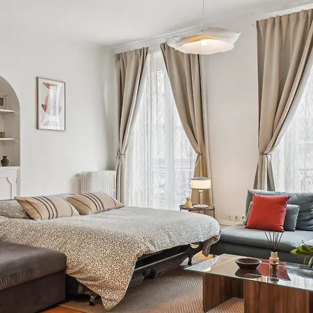 Charming 1 Bedroom 4 Persons - Opera Bourse Parigi
