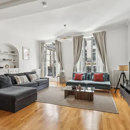 Charming 1 Bedroom 4 Persons - Opera Bourse Parigi